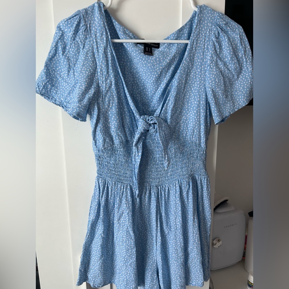 Blue Romper